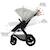 Poussette 3 en 1 Kinderkraft MOOV 2 XL avec Siège 2 en 1 Convertible, Nacelle XL, Roues Gonflables et MINK PRO i-Size Gris+Noir 5 - vertbaudet enfant 