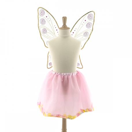 Set de tutu & ailes de fée léonie Rose clair 1 - vertbaudet enfant 