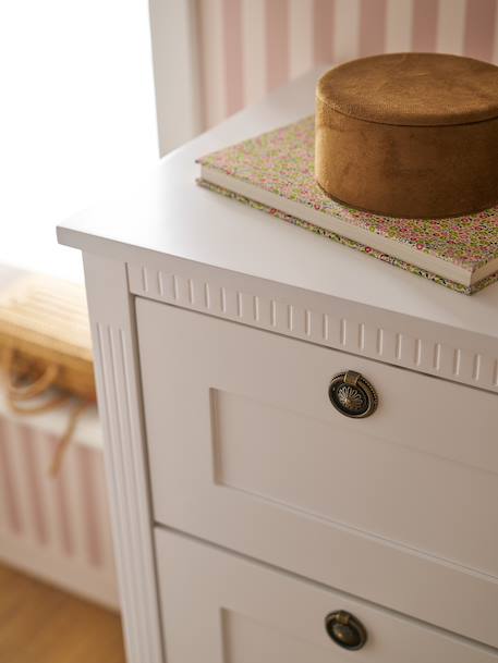 Commode 3 tiroirs Canopée blanc 4 - vertbaudet enfant 