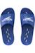 Claquettes synthétique Bleu marine / blanc 1 - vertbaudet enfant 