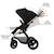 Poussette 3 en 1 Kinderkraft MOOV 2 XL avec Siège 2 en 1 Convertible, Nacelle XL, Roues Gonflables et MINK PRO i-Size Gris+Noir 11 - vertbaudet enfant 