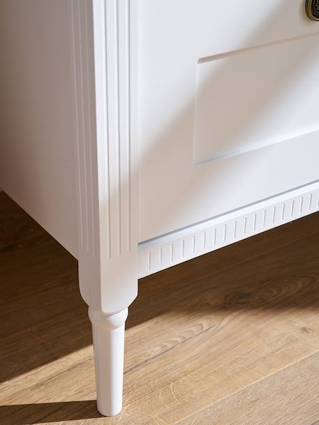 Armoire 2 portes + 2 tiroirs Canopée blanc 3 - vertbaudet enfant 