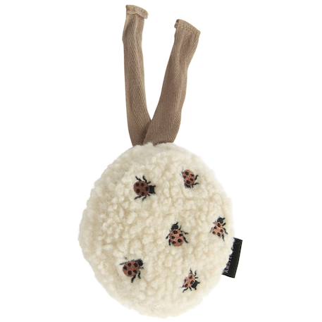 Bruit blanc nomade coccinelles Ecru, rouge, noir 3 - vertbaudet enfant 