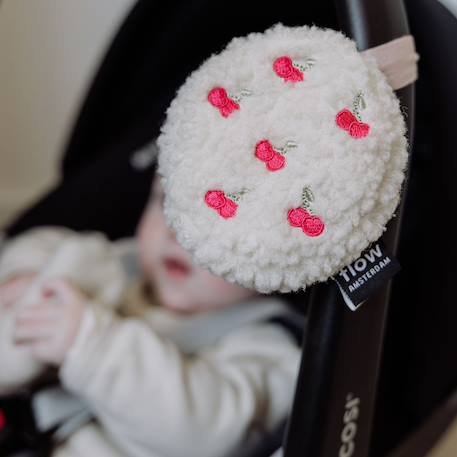 Bruit blanc nomade cerises Ecru, rouge, vert 5 - vertbaudet enfant 