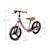 Draisienne Kinderkraft SPACE avec Frein à Main, Roues EVA Increvables, Selle Réglable et Repose-Pieds Antidérapant Blue+Green+Pink 18 - vertbaudet enfant 