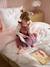 Parure housse de couette et taie d'oreiller NOEUDS avec coton recyclé rose imprimé 2 - vertbaudet enfant 