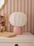 Lampe à poser forme boule pied métal rose+vert sauge 1 - vertbaudet enfant 