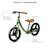 Draisienne Kinderkraft SPACE avec Frein à Main, Roues EVA Increvables, Selle Réglable et Repose-Pieds Antidérapant Blue+Green+Pink 10 - vertbaudet enfant 
