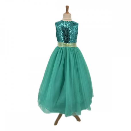 Robe joséphine 5-7 ans vert 2 - vertbaudet enfant 