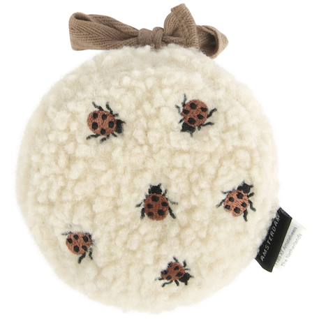 Bruit blanc nomade coccinelles Ecru, rouge, noir 1 - vertbaudet enfant 