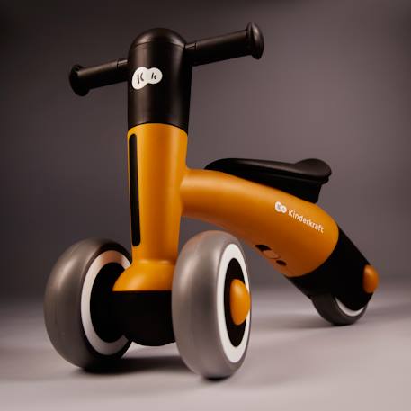 Draisienne bébé sans pédale dès 1 an – selle réglable – modèle minibi Jaune 4 - vertbaudet enfant 