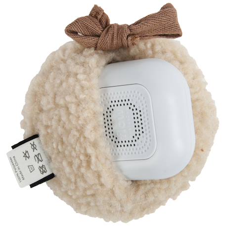 Bruit blanc nomade coccinelles Ecru, rouge, noir 4 - vertbaudet enfant 