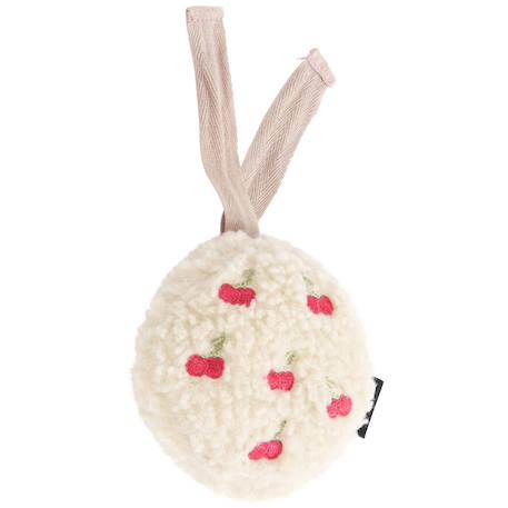 Bruit blanc nomade cerises Ecru, rouge, vert 3 - vertbaudet enfant 