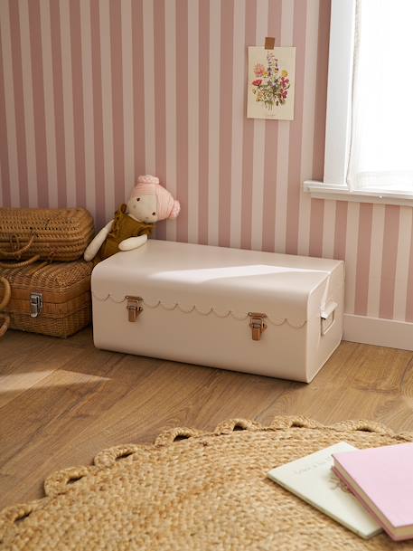 Malle de rangement FESTON beige poudré 2 - vertbaudet enfant 