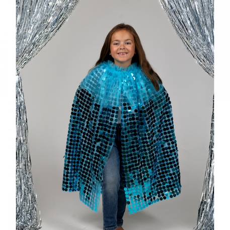 Cape sequins galaxia e Bleu ciel 6 - vertbaudet enfant 
