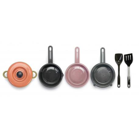 Set de dinette (green bean) - 7 pièces en filet Kaki 2 - vertbaudet enfant 