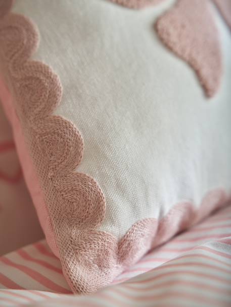 Coussin finition feston écru 4 - vertbaudet enfant 