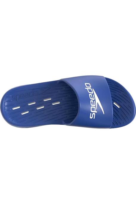 Claquettes synthétique Bleu marine / blanc 3 - vertbaudet enfant 
