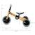 Tricycle Kinderkraft 4TRIKE Pliant 3 en 1 avec Draisienne, Tricycle à Pédales, Selle Réglable et Cadre Aluminium Grey+Honey 12 - vertbaudet enfant 