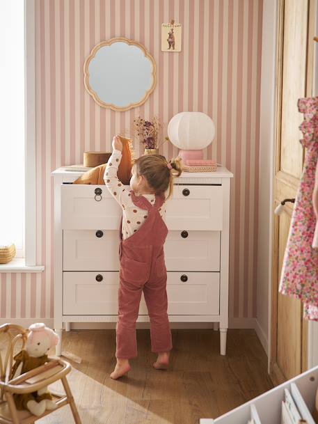 Commode 3 tiroirs Canopée blanc 2 - vertbaudet enfant 