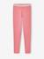 Legging fille ceinture irisée Basics gris chiné+marine grisé+mauve+noir+vert sauge+vieux rose 21 - vertbaudet enfant 
