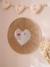 Miroir coeur en corde de papier beige 1 - vertbaudet enfant 