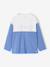 T-shirt garçon colorblock bleu 1 - vertbaudet enfant 