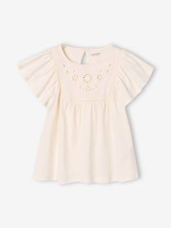 -T-shirt blouse manches courtes