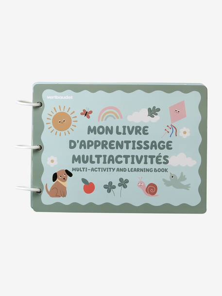 Livre d'apprentissage multi-activités multicolore 7 - vertbaudet enfant 