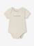 Lot 5 bodies bébé manches courte écru 2 - vertbaudet enfant 