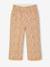 Pantalon fille large imprimé Fleurs multicolore+Léopard beige+vanille+Zébré chocolat 1 - vertbaudet enfant 