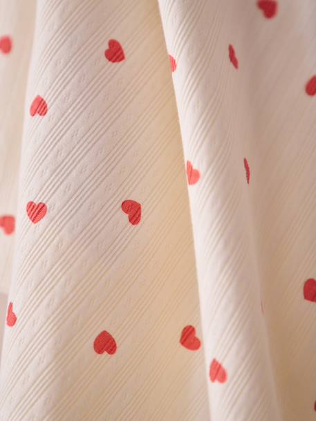 Plaid  MON CŒUR rose imprimé 3 - vertbaudet enfant 