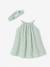 Robe broderie anglaise accessoire assorti vert sauge 2 - vertbaudet enfant 