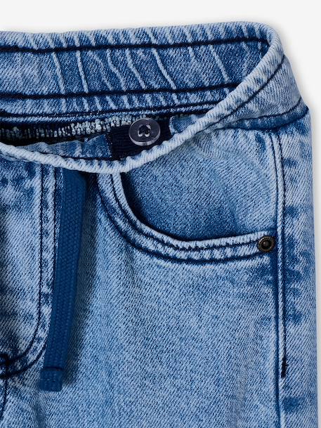 Pantalon battle garçon en denim double stone 7 - vertbaudet enfant 