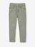 Pantalon mom fille brodé rose poudré+vert de gris 7 - vertbaudet enfant 