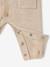 Ensemble bébé combinaison tricot et bandana beige chiné 6 - vertbaudet enfant 