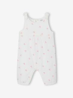 Combinaison bébé naissance en gaze de coton  - vertbaudet enfant