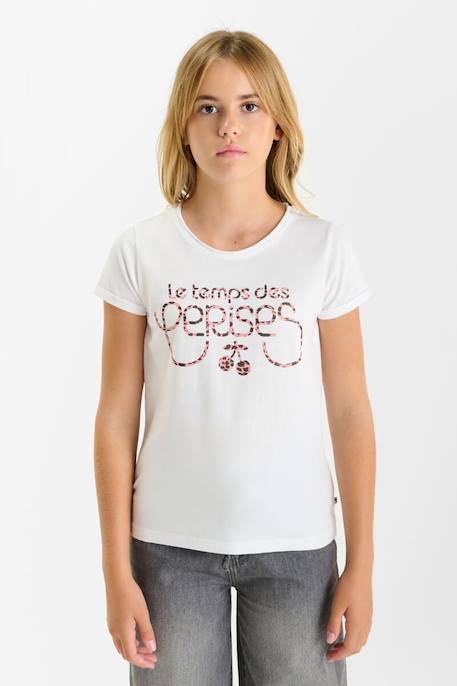 Tee-shirt nanougi White 2 - vertbaudet enfant 