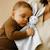 Doudou lange en coton bio Beige+Blanc+Fraise+Rose+Vert 10 - vertbaudet enfant 