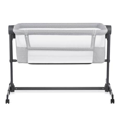 Lit Cododo Kinderkraft NESTEE UP 2 2 en 1 avec 5 Niveaux de Hauteur, Matelas Inclus, Roues avec Frein et Inclinaison Beige+Grey+Gris/clair 10 - vertbaudet enfant 