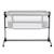 Lit Cododo Kinderkraft NESTEE UP 2 2 en 1 avec 5 Niveaux de Hauteur, Matelas Inclus, Roues avec Frein et Inclinaison Beige+Grey+Gris/clair 10 - vertbaudet enfant 