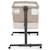 Lit Cododo Kinderkraft NESTEE UP 2 2 en 1 avec 5 Niveaux de Hauteur, Matelas Inclus, Roues avec Frein et Inclinaison Beige+Grey+Gris/clair 5 - vertbaudet enfant 