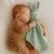 Doudou lange en coton bio Beige+Blanc+Fraise+Rose+Vert 26 - vertbaudet enfant 