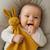 Doudou lange en coton bio Beige+Blanc+Fraise+Rose+Vert 6 - vertbaudet enfant 
