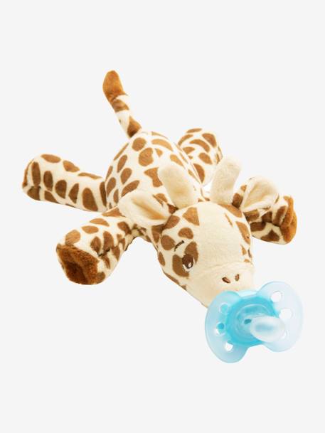 Kit écoute-bébé vidéo FHSS SCD845 + Peluche sucette ultra douce Girafe Philips AVENT bleu 7 - vertbaudet enfant 
