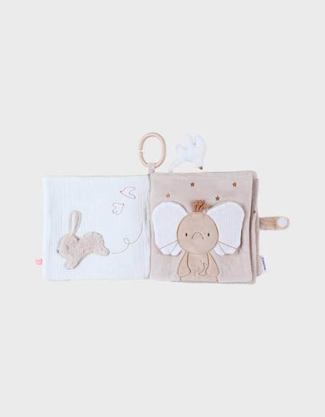 Livre d'activités tissu - bali moka & snow Ecru 2 - vertbaudet enfant 