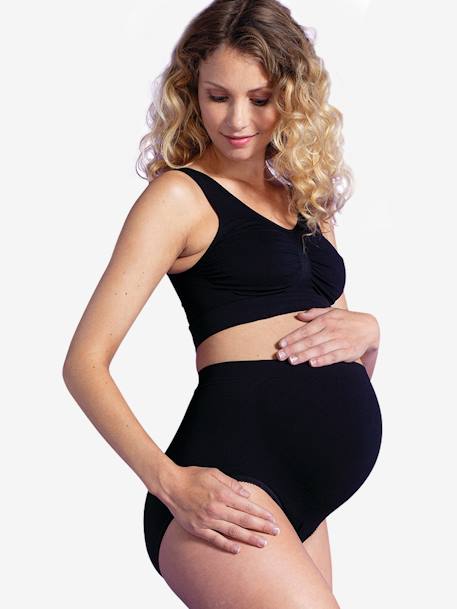 Culotte de grossesse montante noir 1 - vertbaudet enfant 