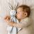 Doudou lange en coton bio Beige+Blanc+Fraise+Rose+Vert 12 - vertbaudet enfant 