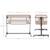 Lit Cododo Kinderkraft NESTEE UP 2 2 en 1 avec 5 Niveaux de Hauteur, Matelas Inclus, Roues avec Frein et Inclinaison Beige+Grey+Gris/clair 6 - vertbaudet enfant 