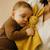 Doudou lange en coton bio Beige+Blanc+Fraise+Rose+Vert 2 - vertbaudet enfant 